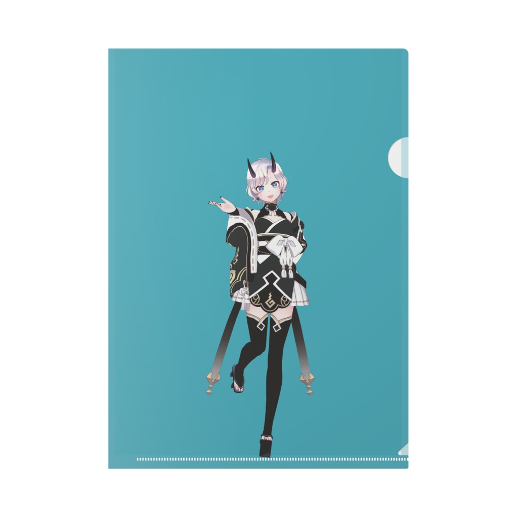 【気まぐれムーナ】01月記念日-クリアファイル-G1269