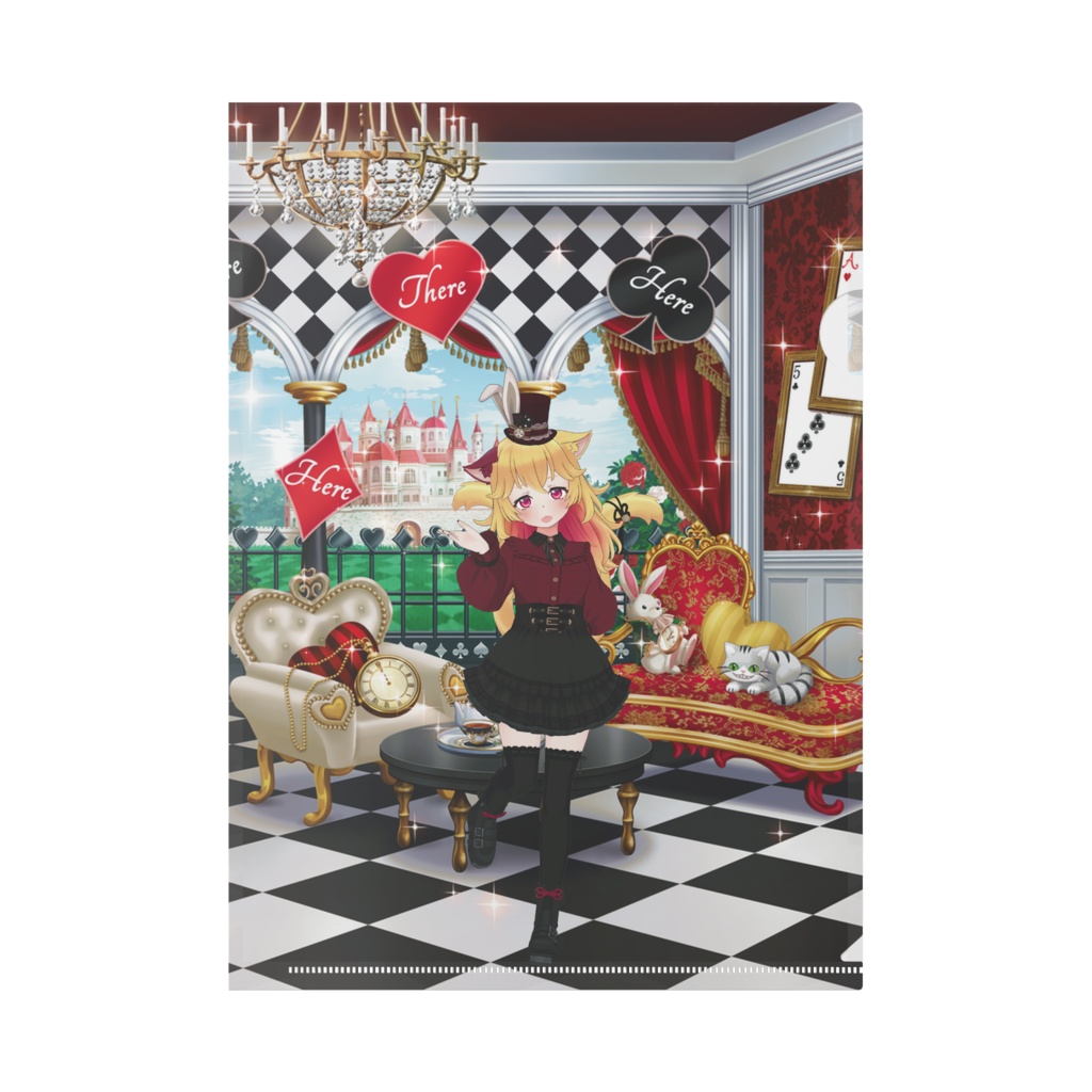 【海月ダリア】01月記念日-クリアファイル-G1106