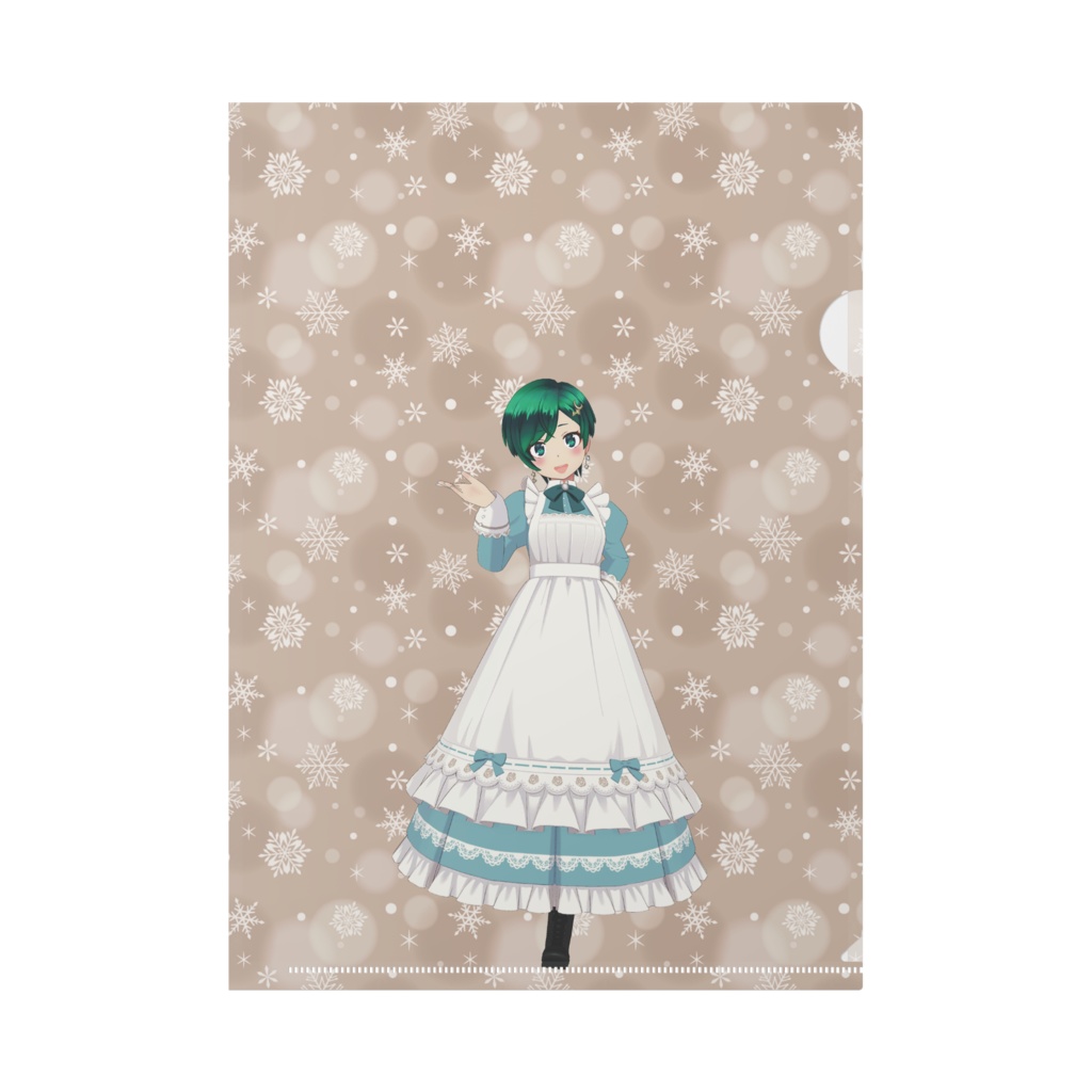 【烏乃つむぎ】01月記念日-クリアファイル-G0421