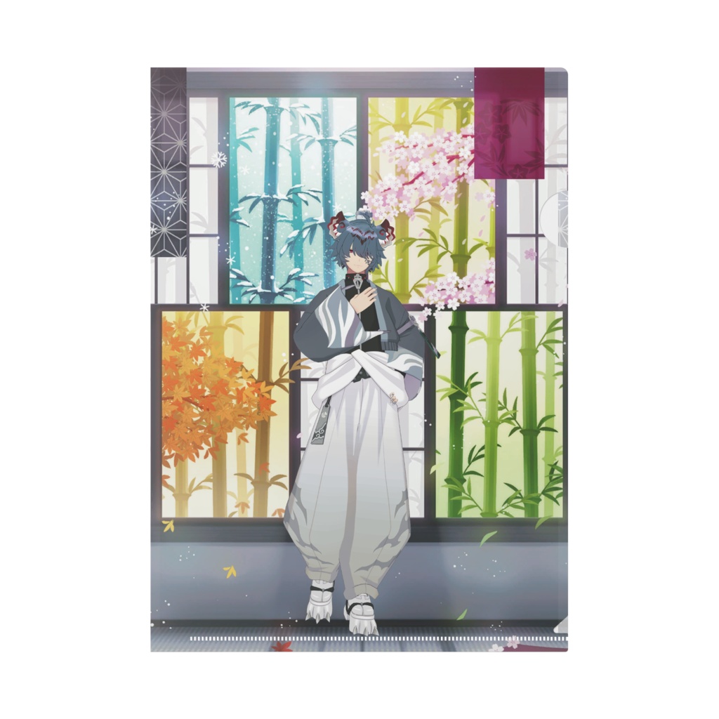 【牙城 ハク】01月記念日-クリアファイル-G0636