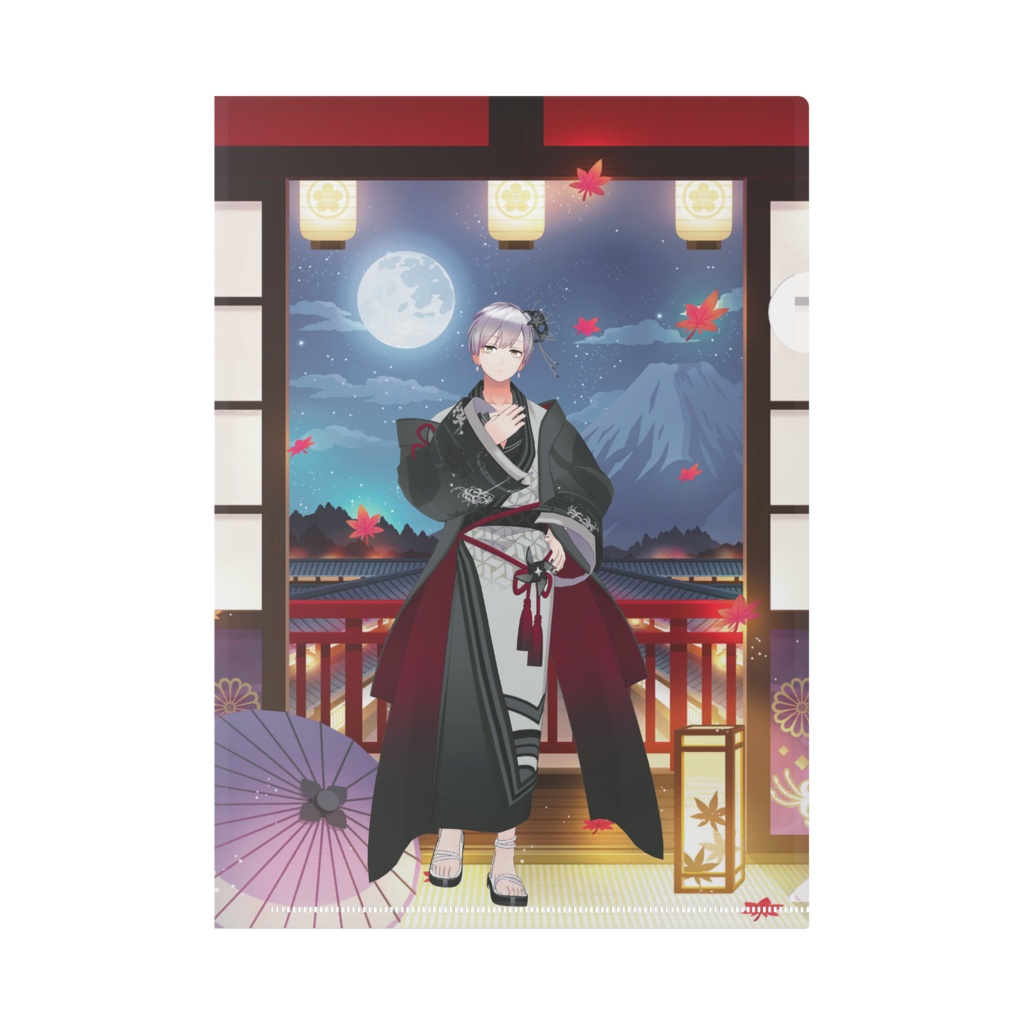 【牡丹 一華】01月記念日-クリアファイル-G1159