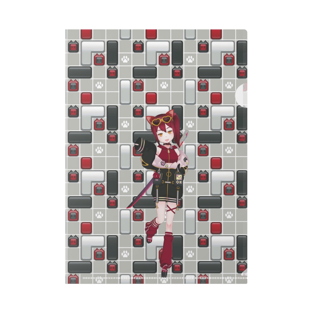 【狐一族　はる】01月記念日-クリアファイル-G0655