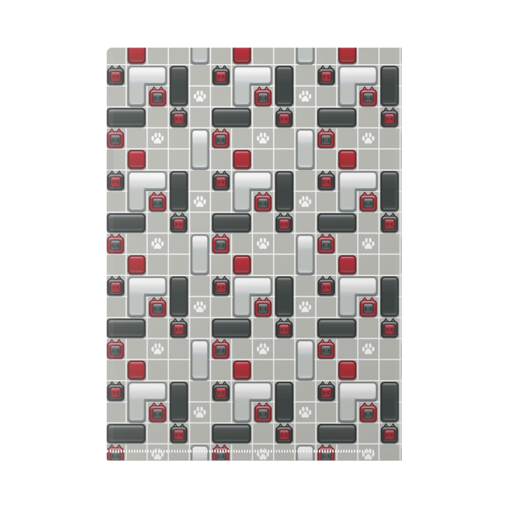 【狐一族 はる】01月記念日-クリアファイル-G0655