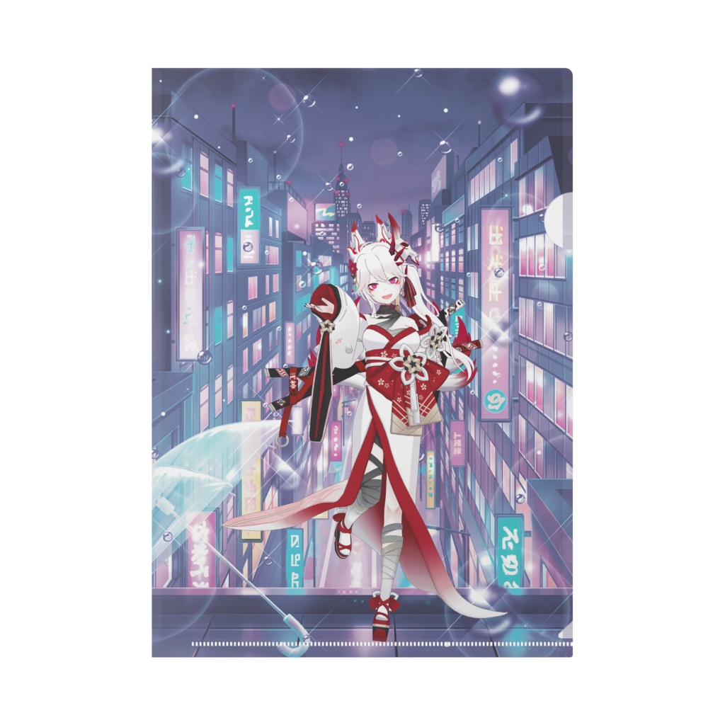 【狐之坂 離音】01月記念日-クリアファイル-G0248