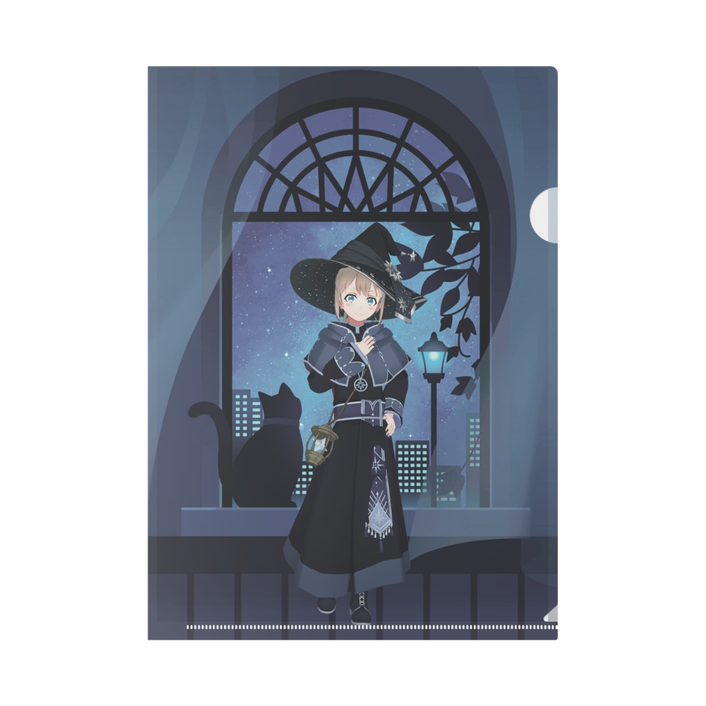 【猫窓カンズ】01月記念日-クリアファイル-G0089