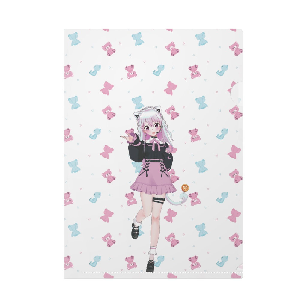 【猫音るな】01月記念日-クリアファイル-G1282