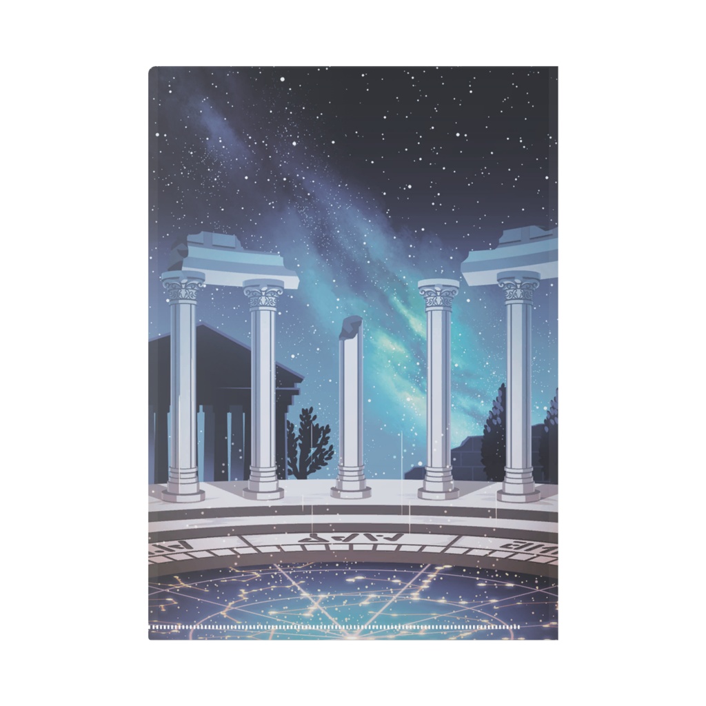 【猫音すみゃ】01月記念日-クリアファイル-G0718