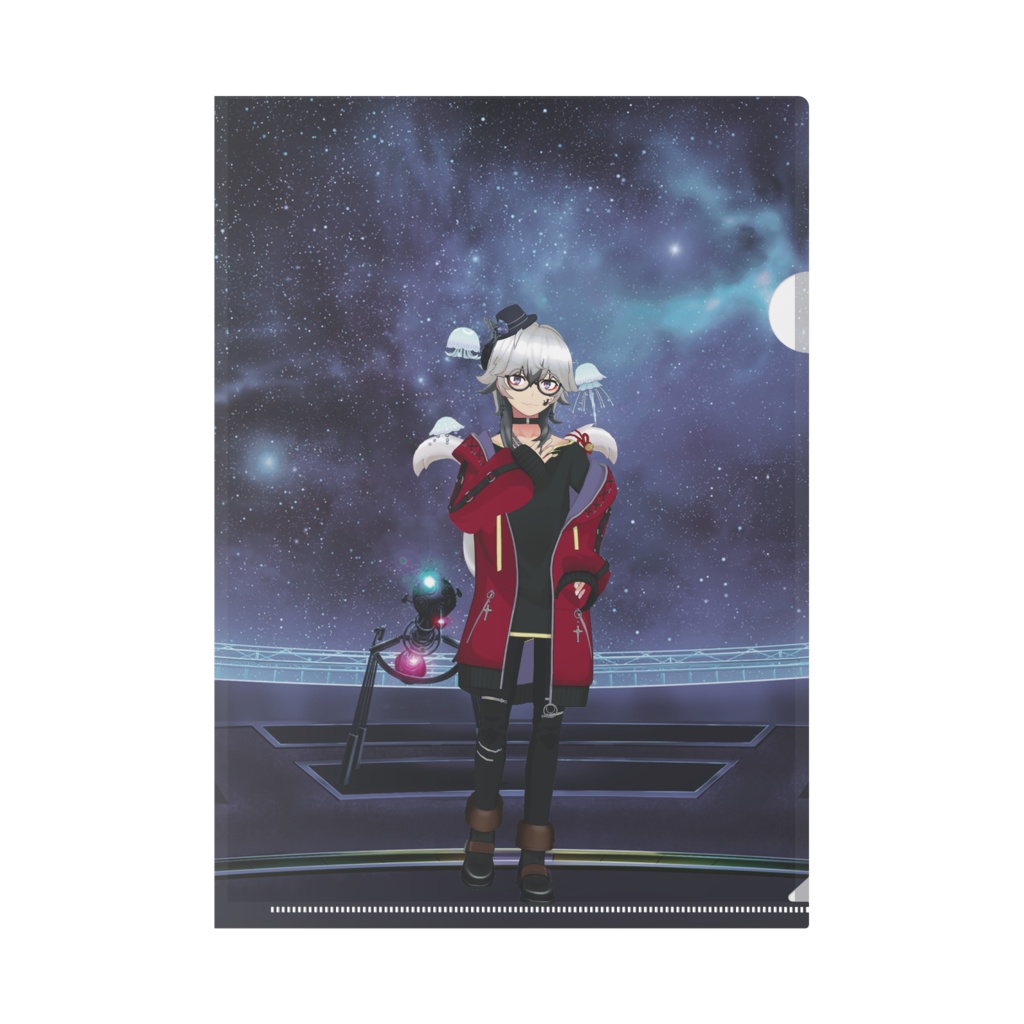 【白月・R・なつ】01月記念日-クリアファイル-G0335