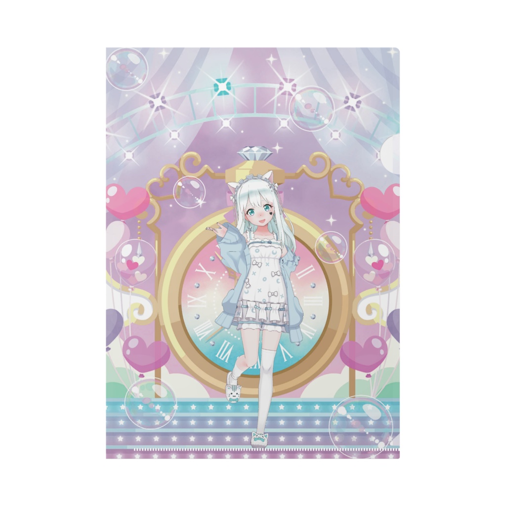 【白羽 うるる】01月記念日-クリアファイル-G1035