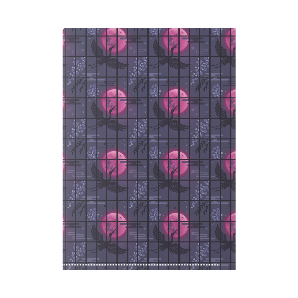 【白銀 雪】01月記念日-クリアファイル-G1259