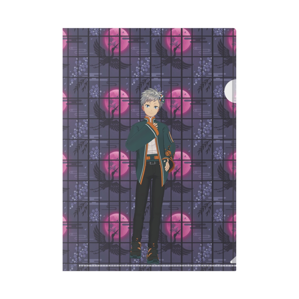 【白銀 雪】01月記念日-クリアファイル-G1259