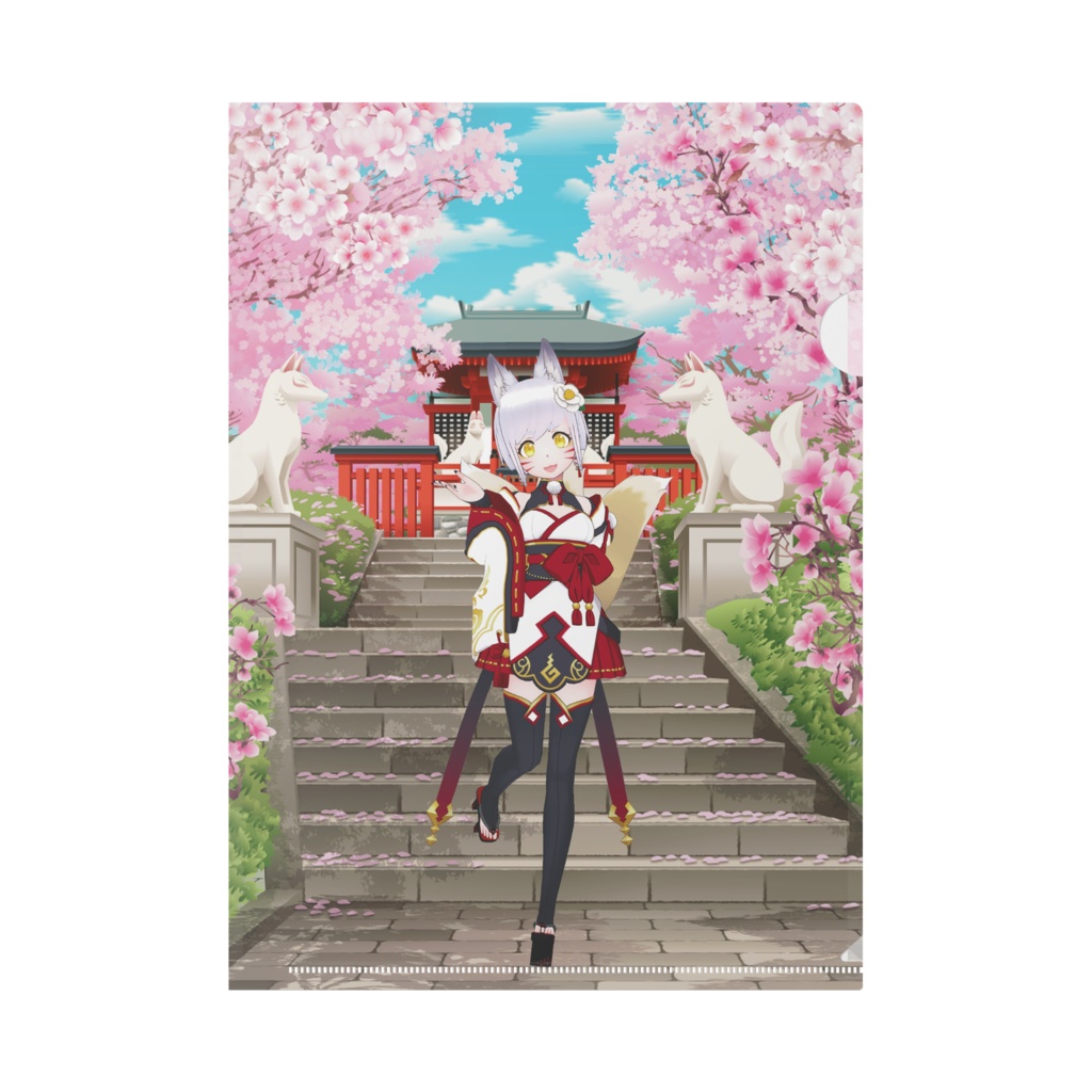 【真珠舞ネガ】01月記念日-クリアファイル-G0225