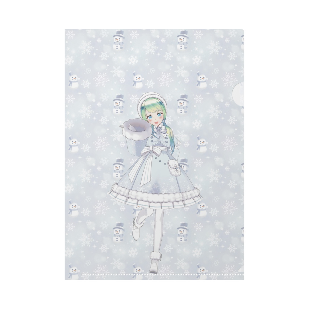 【真白】01月記念日-クリアファイル-G0440