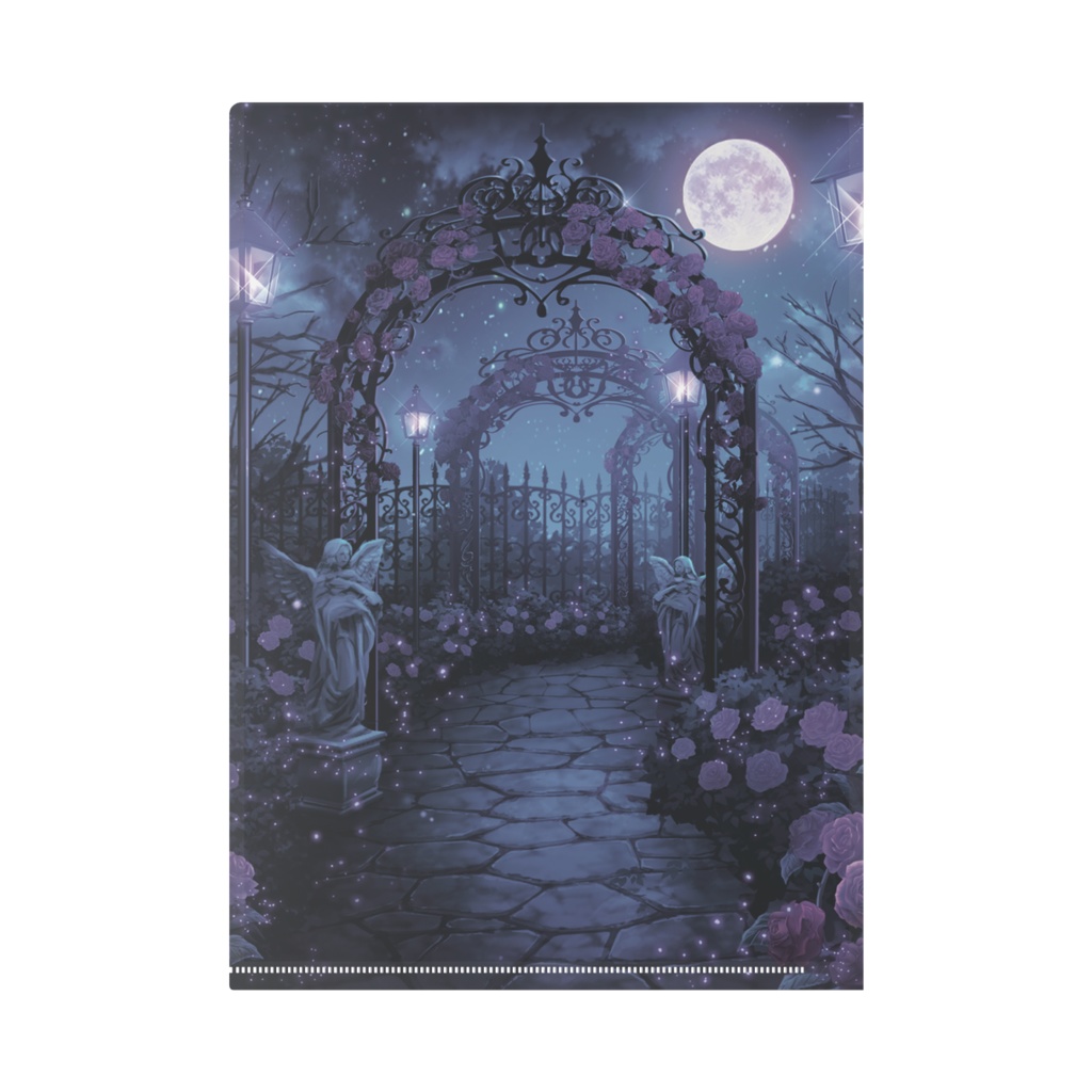 【睡蓮 モネ】01月記念日-クリアファイル-G0975