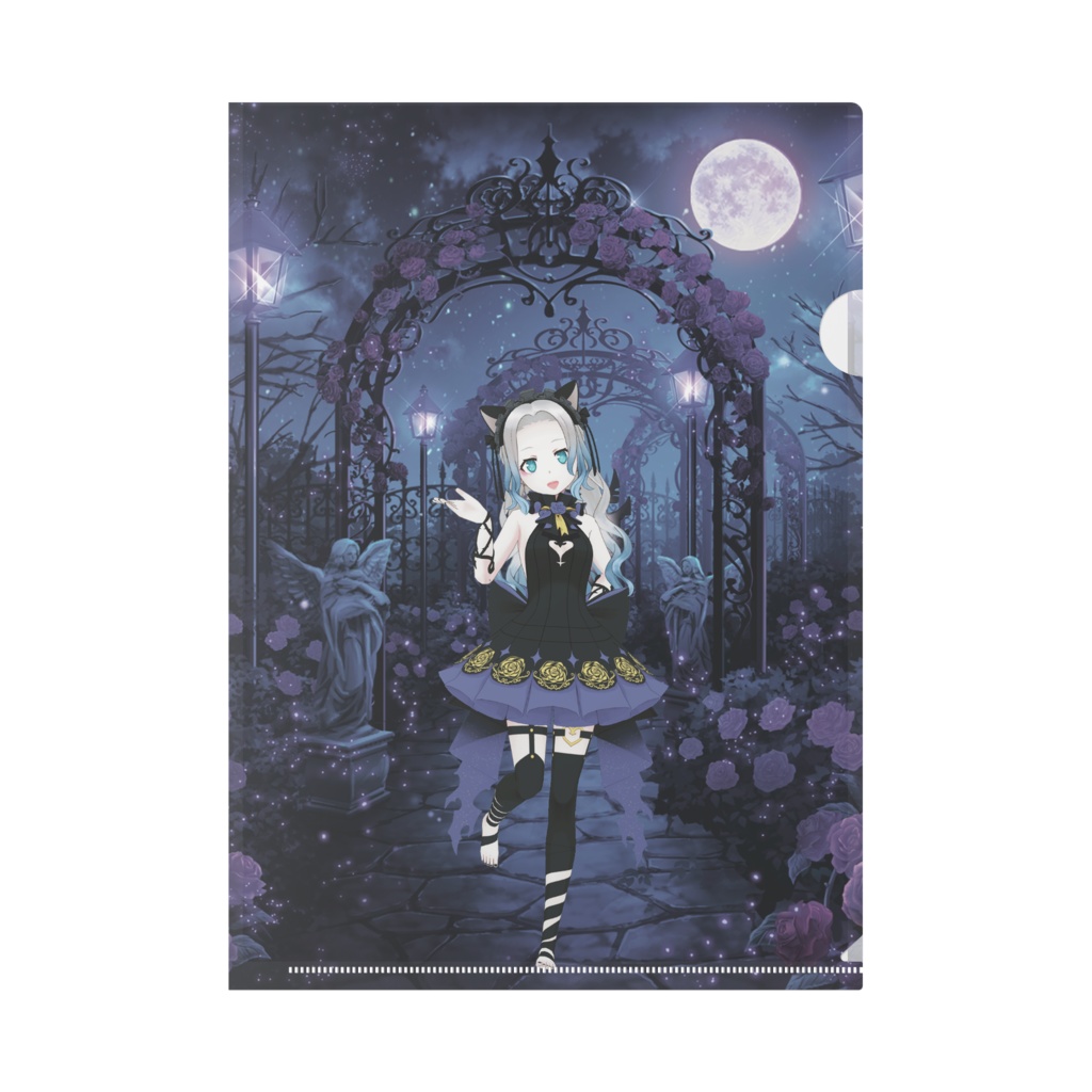 【睡蓮 モネ】01月記念日-クリアファイル-G0975