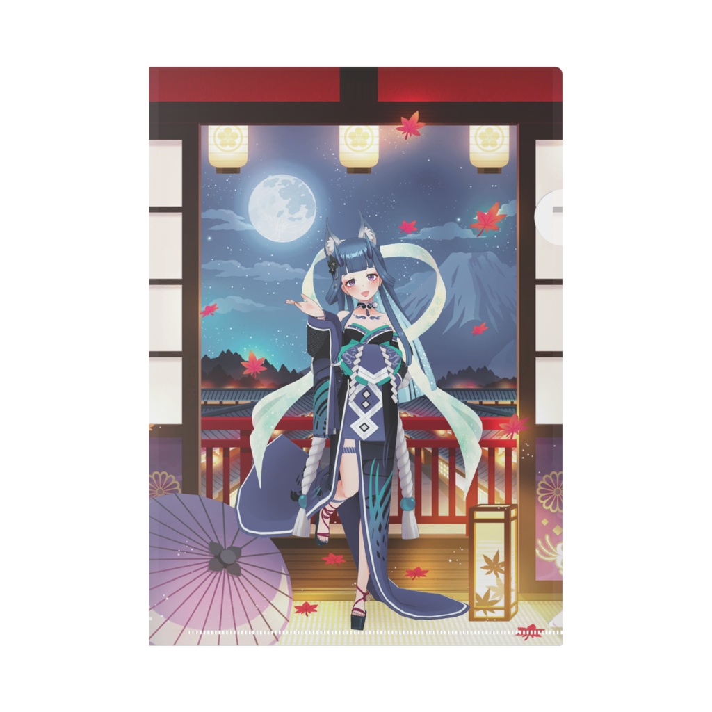 【空狐 絃】01月記念日-クリアファイル-G0648