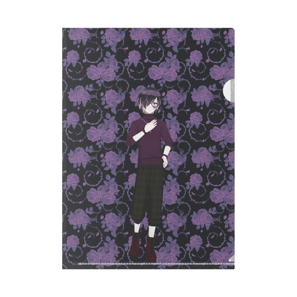 【紫焔≒紫乃】01月記念日-クリアファイル-G0001