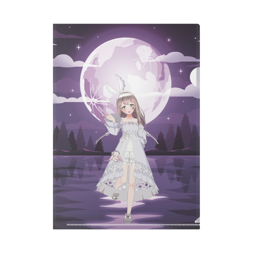 【花】01月記念日-クリアファイル-G0771