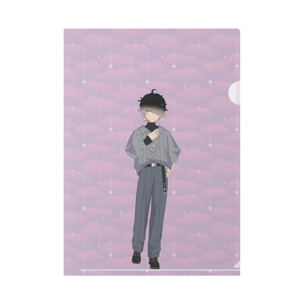 【虚無氏】01月記念日-クリアファイル-G0031