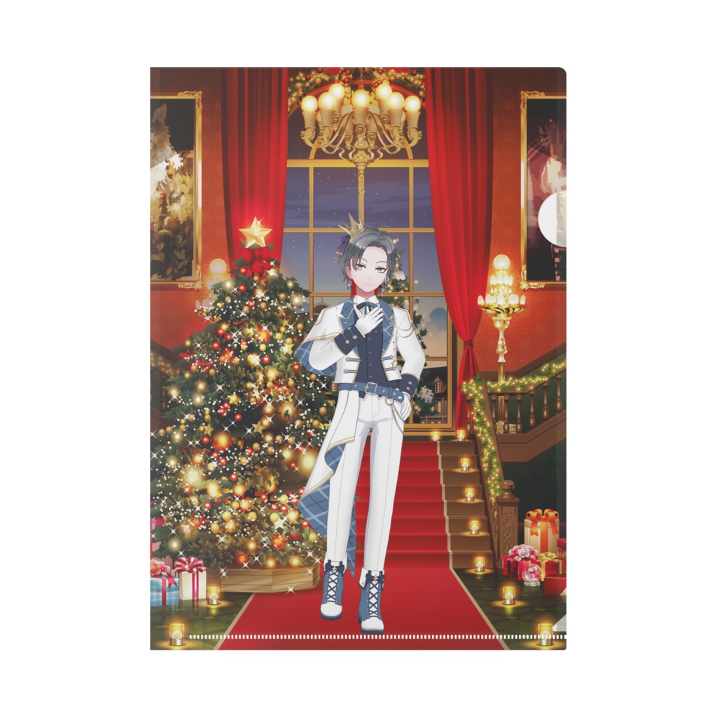 【輝月 涼】01月記念日-クリアファイル-G0859