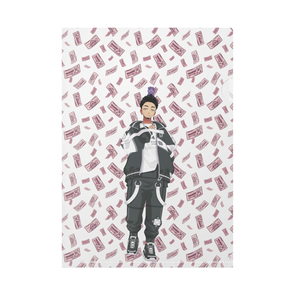 【闇金シーチキン】01月記念日-クリアファイル-G0060