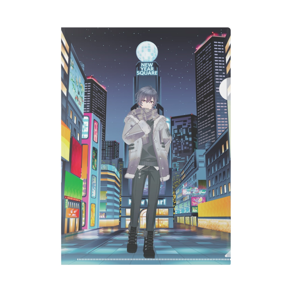 【雪斗】01月記念日-クリアファイル-G0942