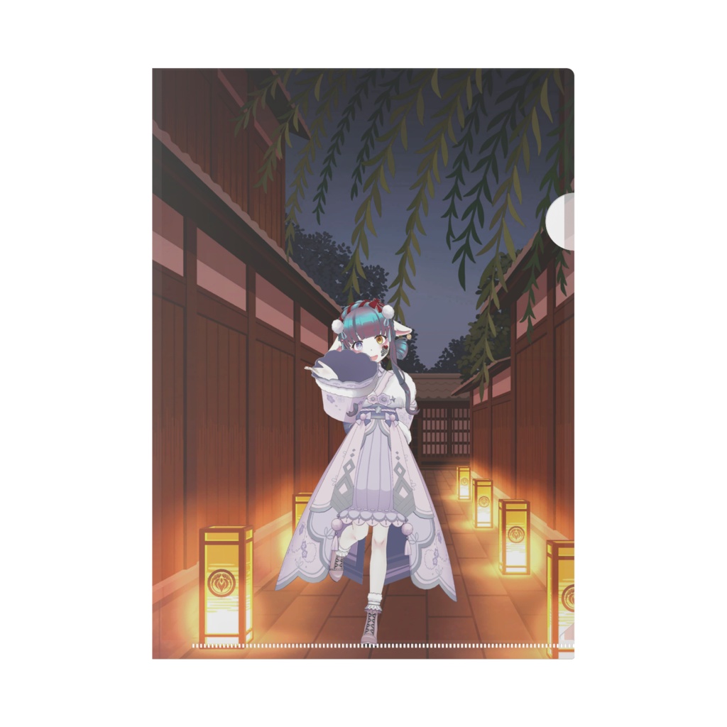 【雪羽ゆぅさぉ】01月記念日-クリアファイル-G1195