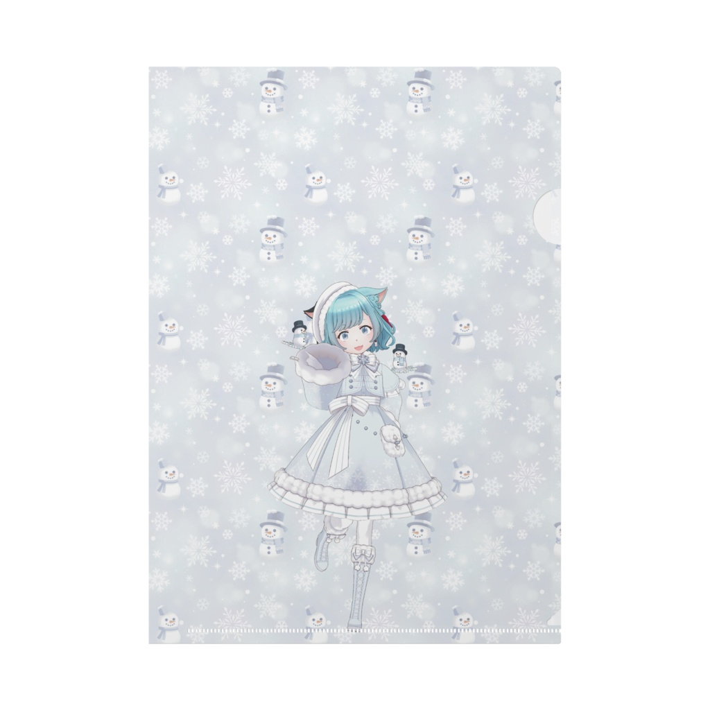 【雪菜 楓】01月記念日-クリアファイル-G0368