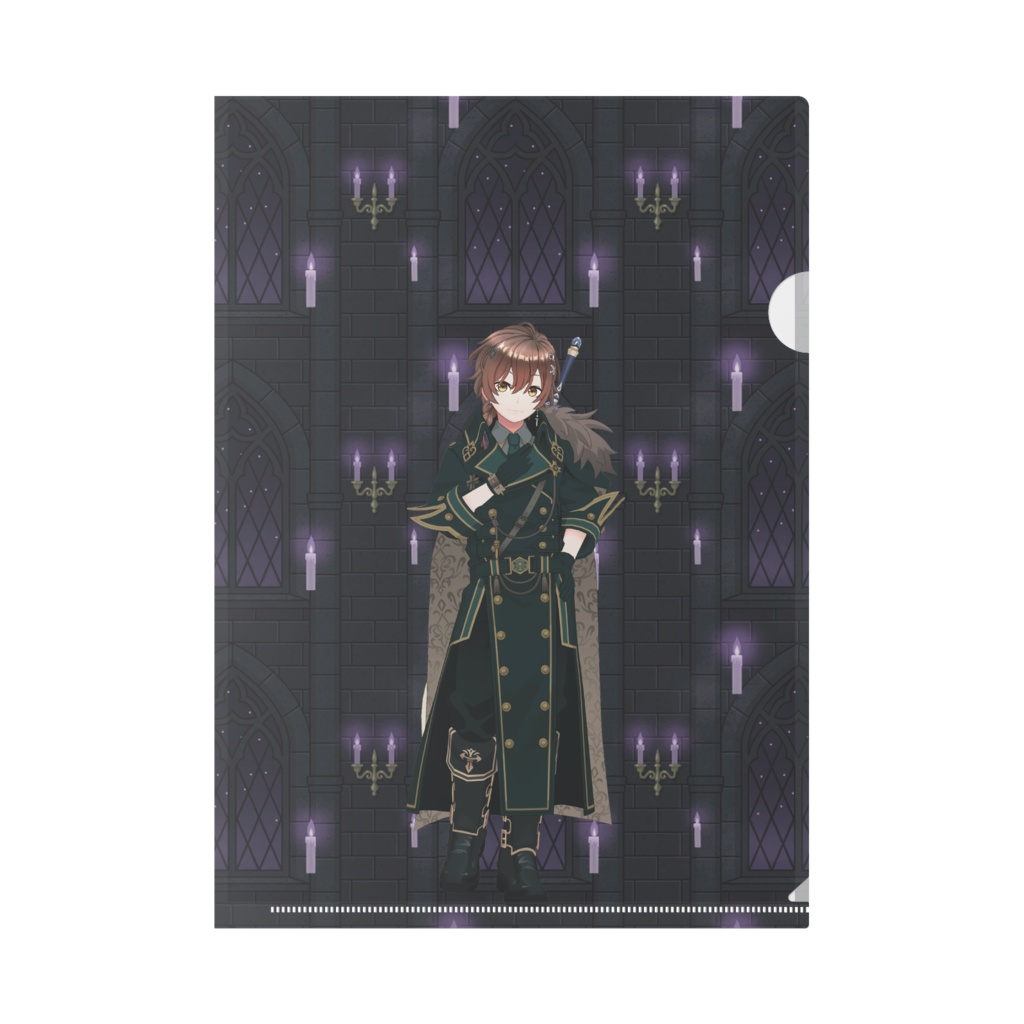 【霜月 冬夜】01月記念日-クリアファイル-G0746