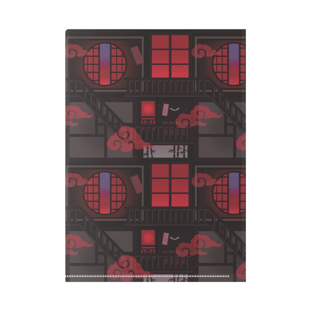 【響夜みらい】01月記念日-クリアファイル-G1142