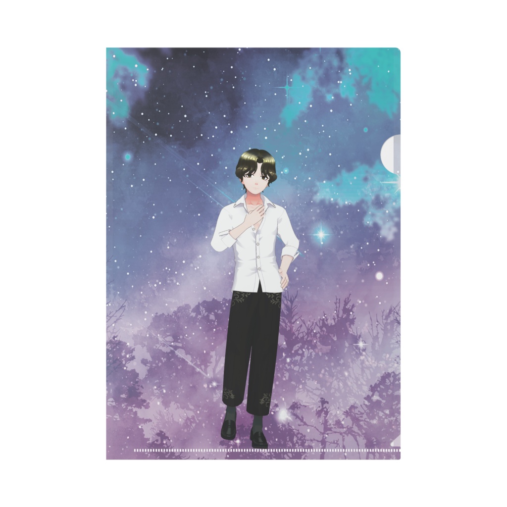 【麻黒 結】01月記念日-クリアファイル-G0069