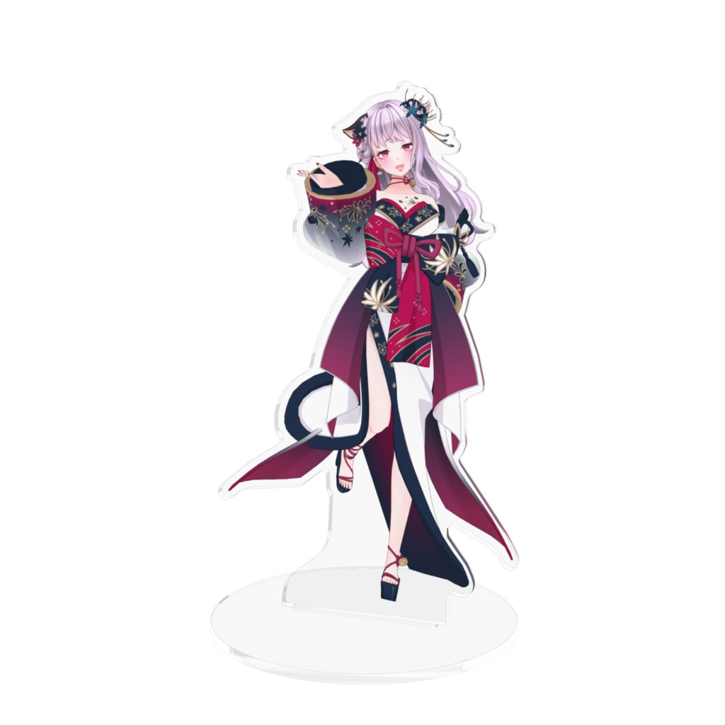 【紅 貓娘】01月記念日-アクスタ-G0174