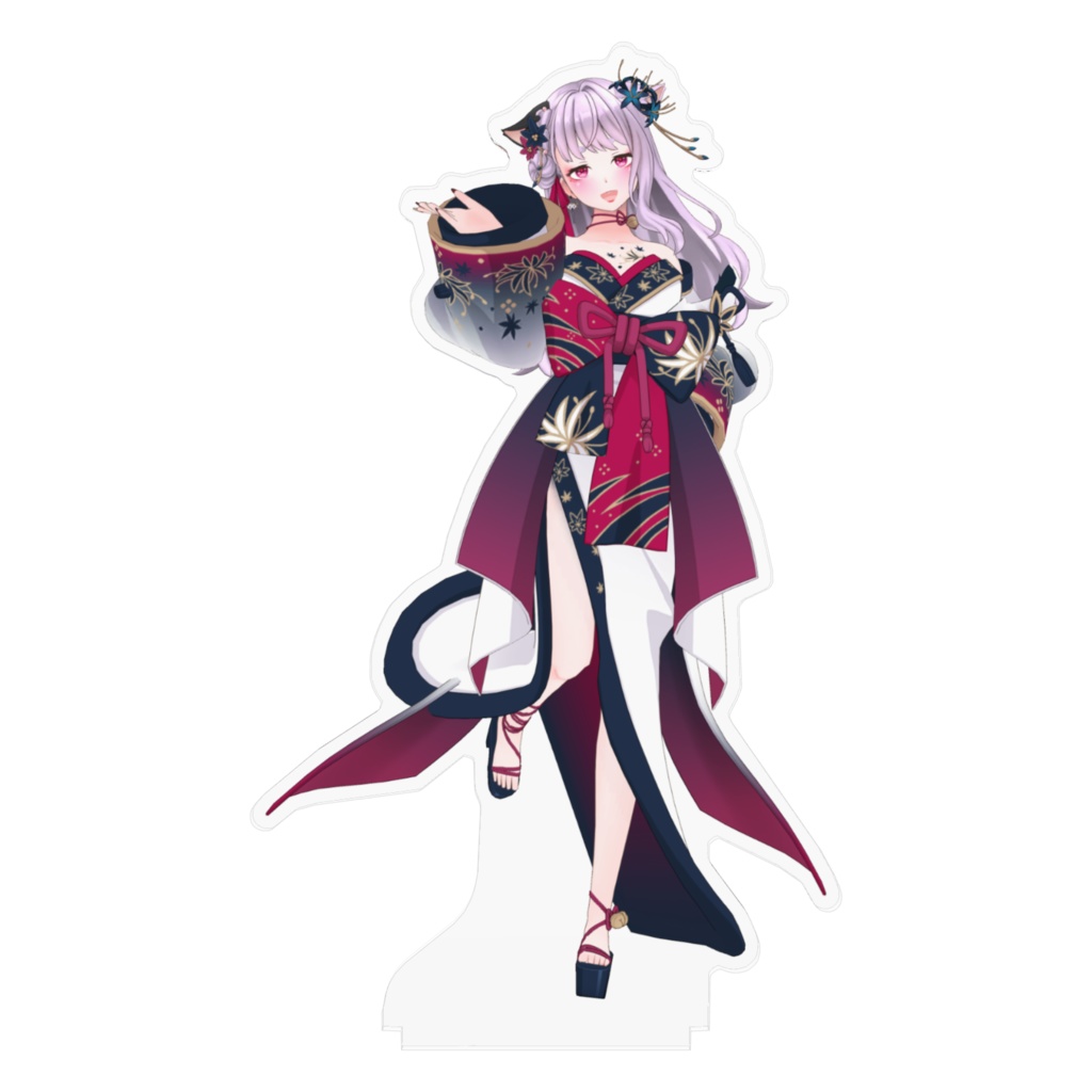 【紅 貓娘】01月記念日-アクスタ-G0174