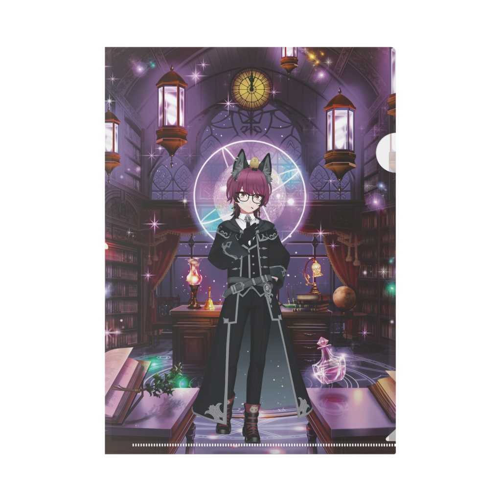 【黒神セイユ】01月記念日-クリアファイル-G1196