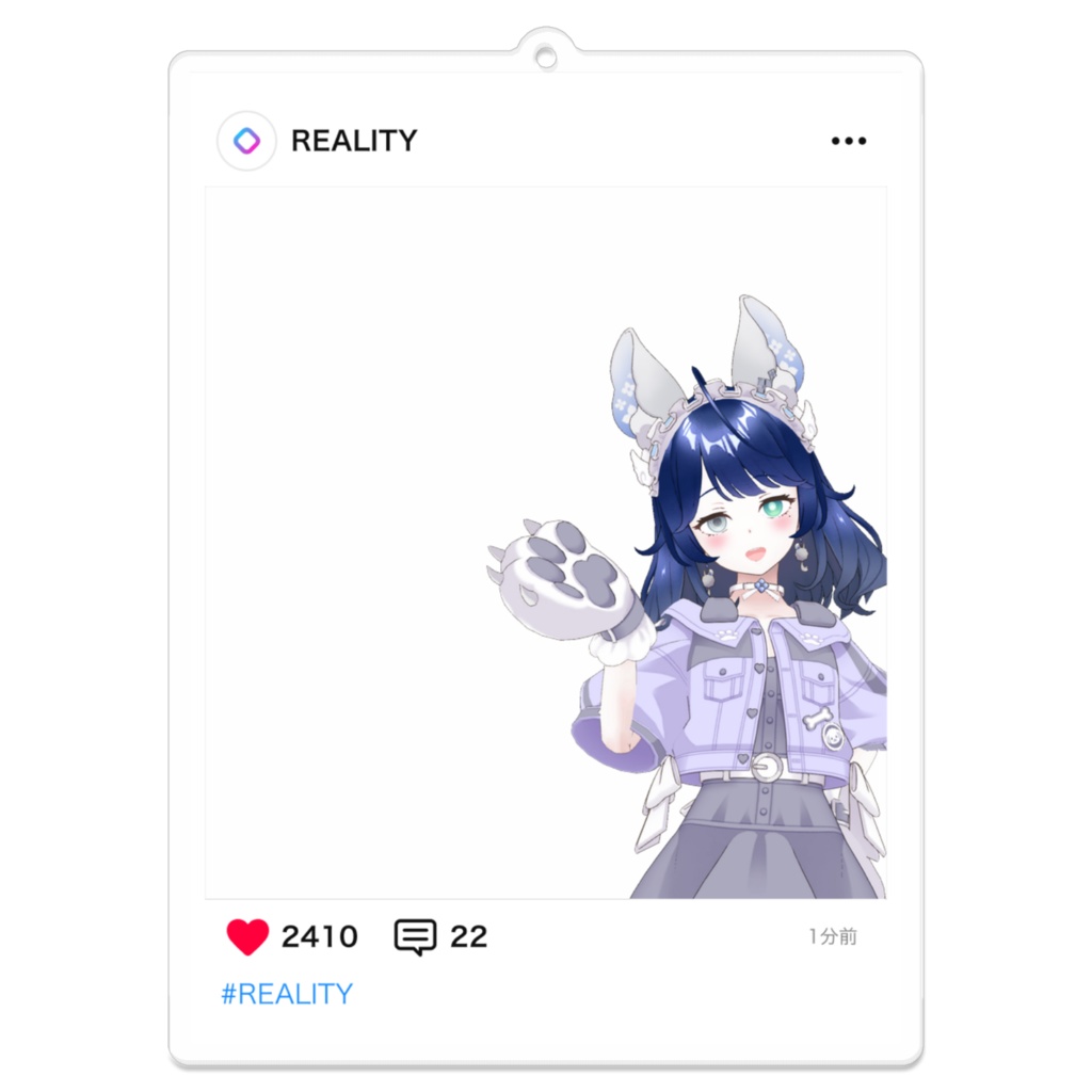 【あおい】01月記念日-フィード風アクキーG0665