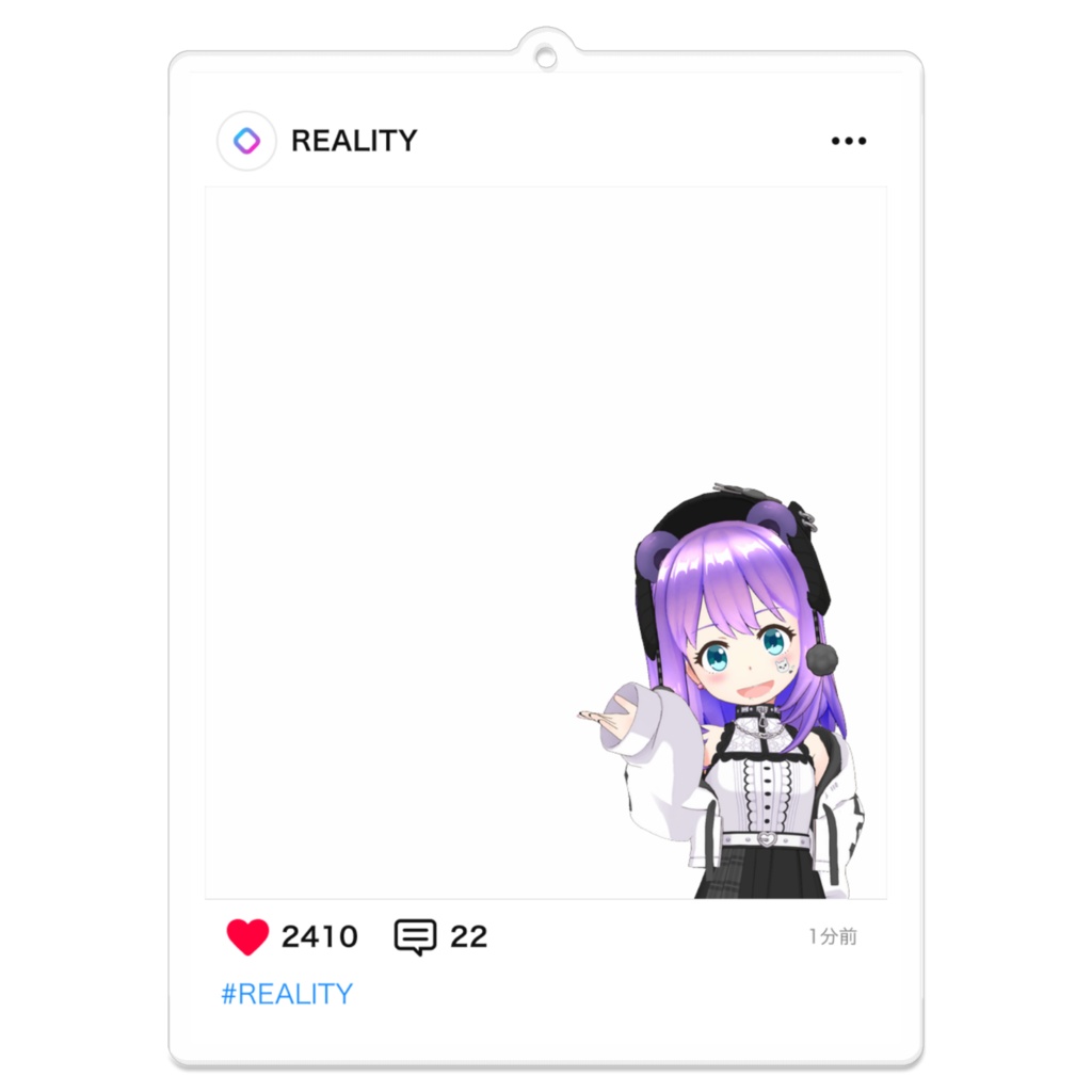 【A10・キティ】01月記念日-フィード風アクキーG1213