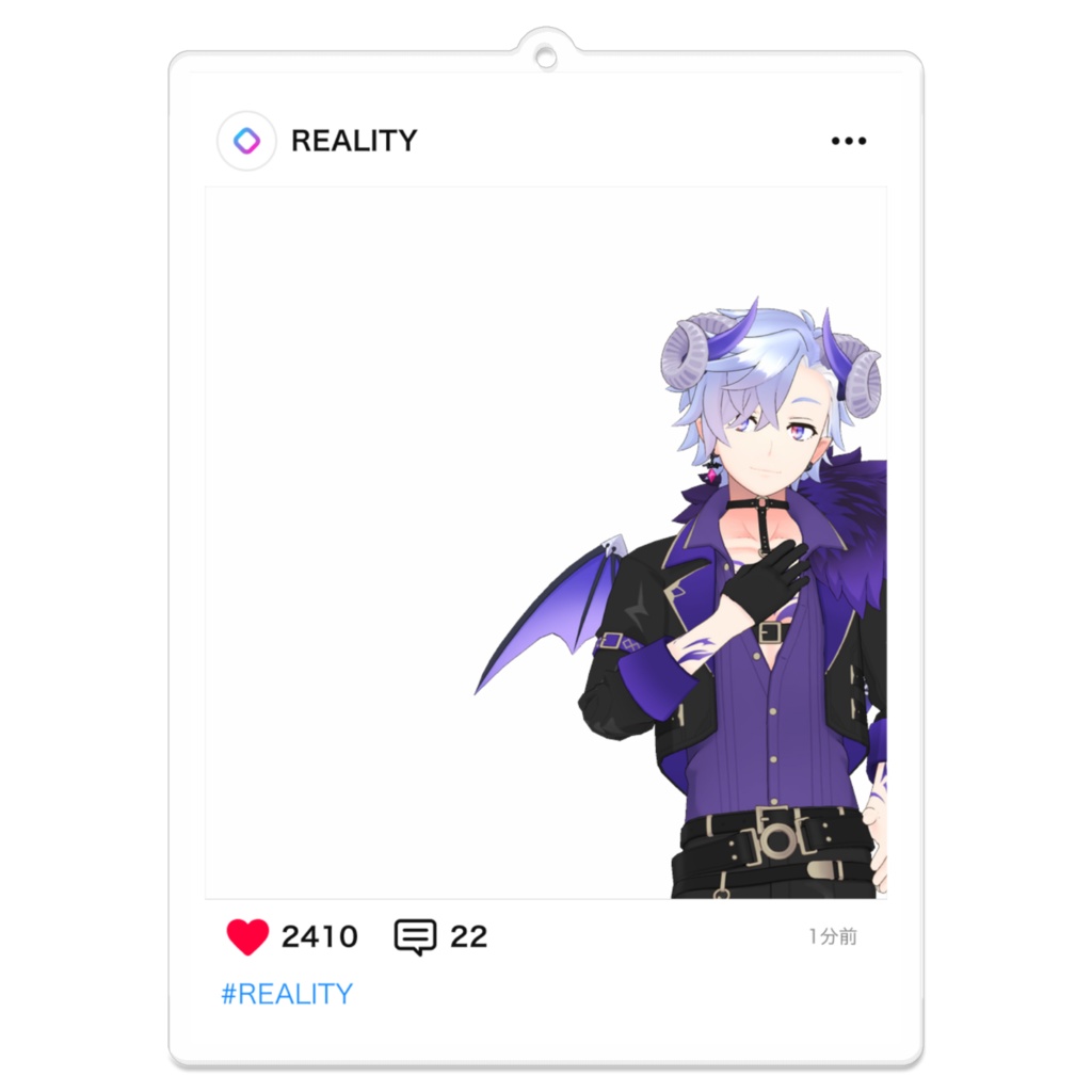 【C10DR 神夜 仙】01月記念日-フィード風アクキーG1174