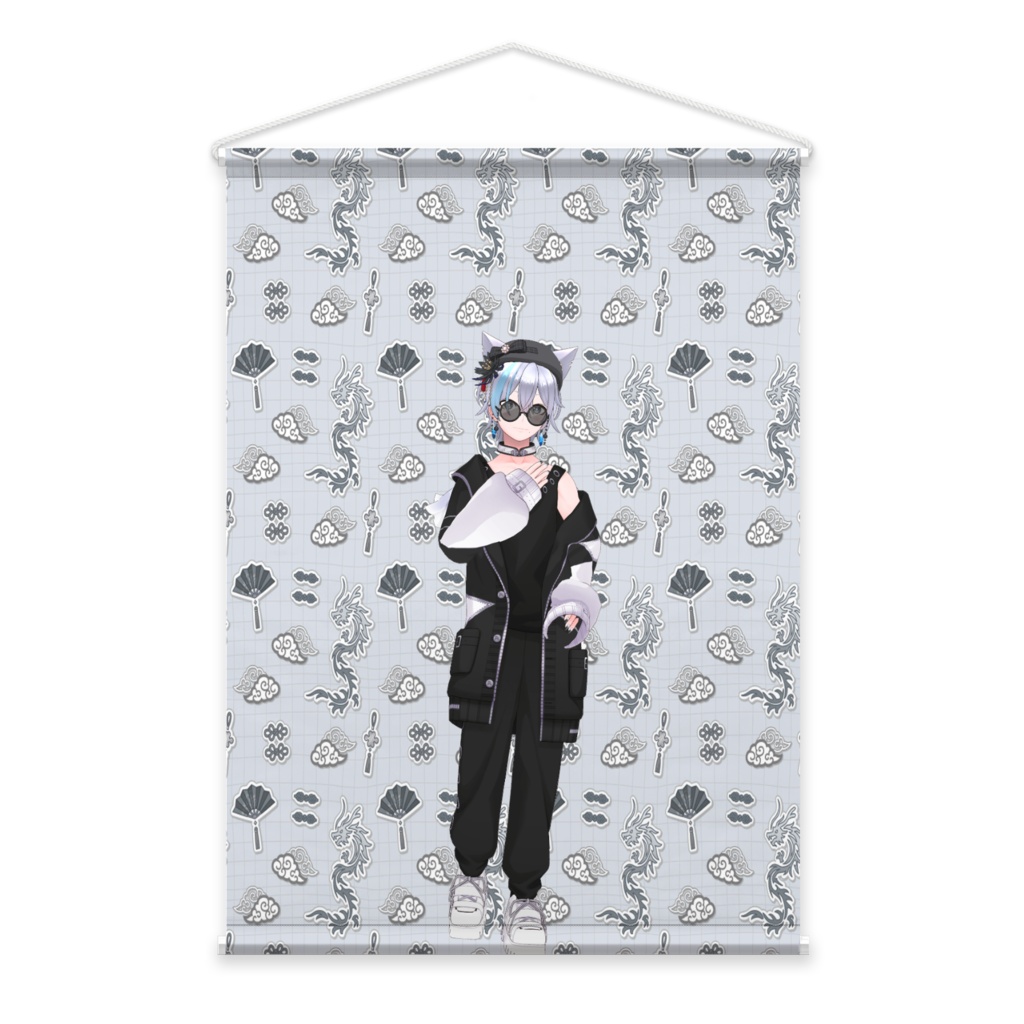 【白昼夢[N1-N@]】01月記念日-タペストリー-G0327