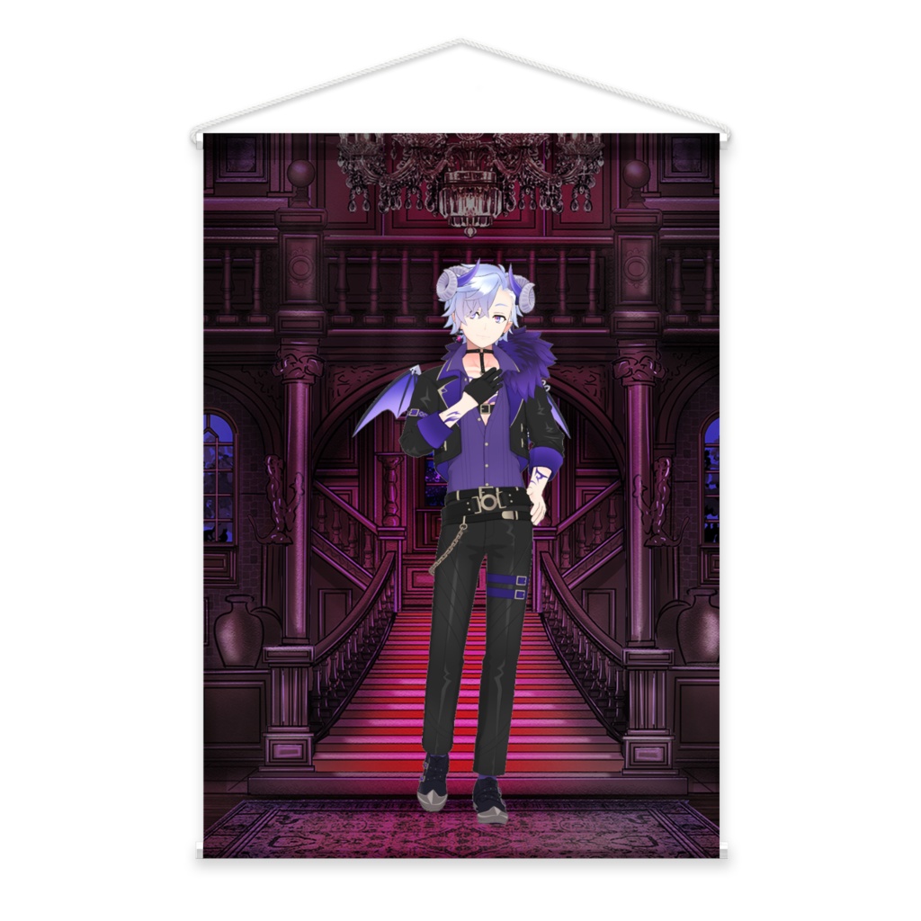 【C10DR 神夜 仙】01月記念日-タペストリー-G1174