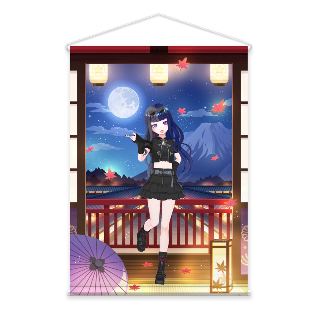 【kuroron】01月記念日-タペストリー-G1022