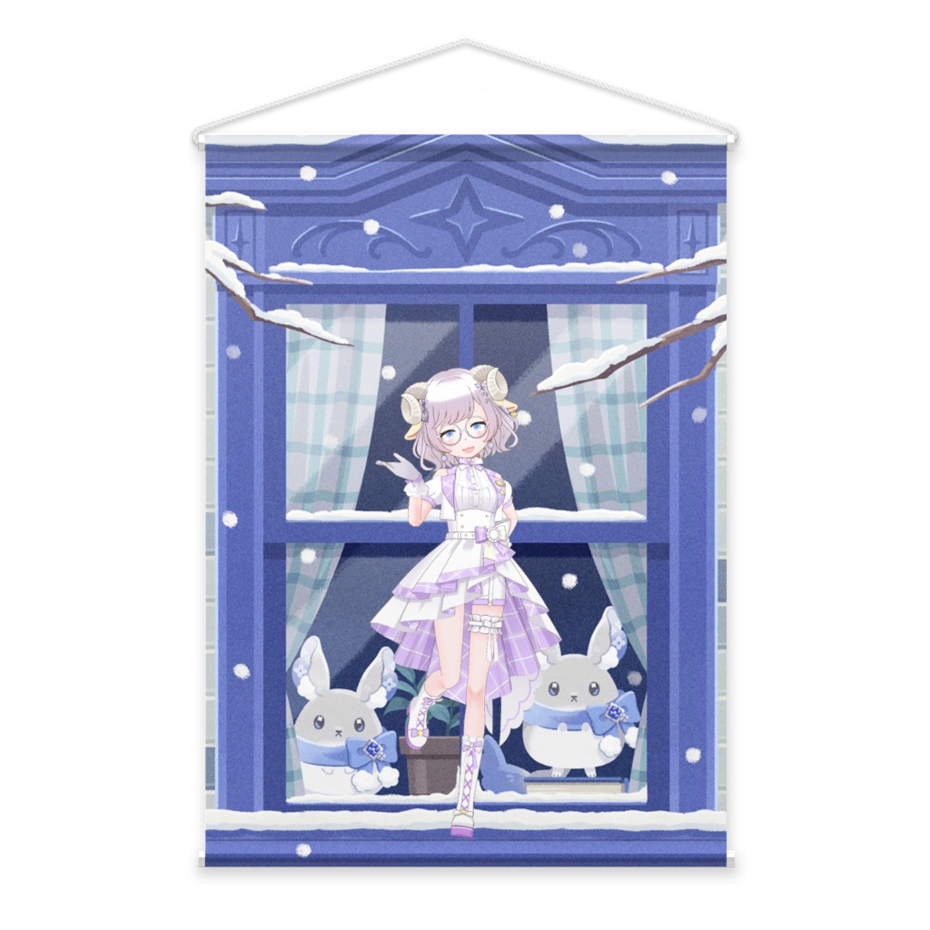 【あわちゃ】01月記念日-タペストリー-G0496