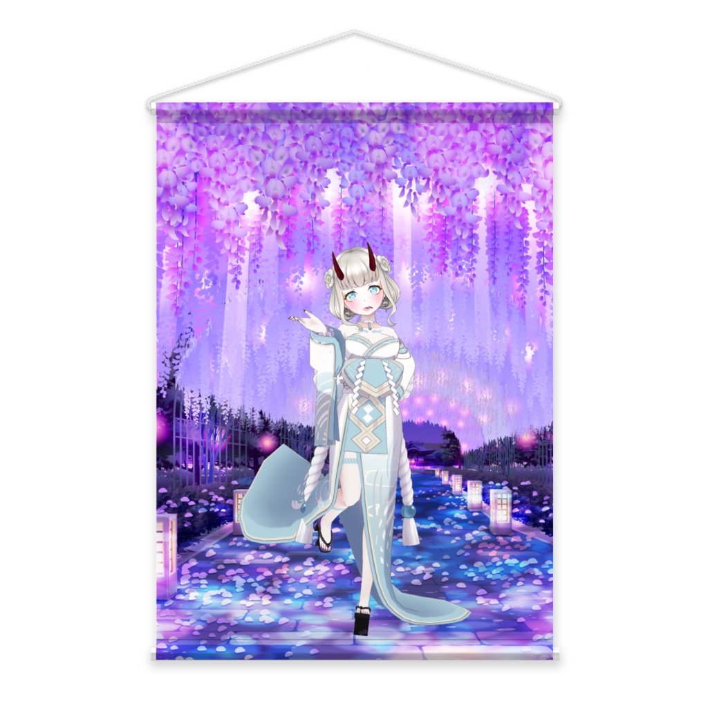 【えなちむ】01月記念日-タペストリー-G0446