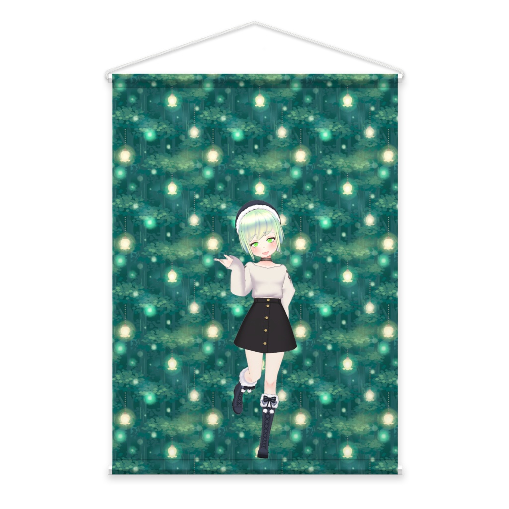 【えりんぎ】01月記念日-タペストリー-G0913