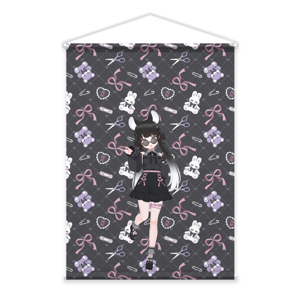 【かちゅみん】01月記念日-タペストリー-G0669