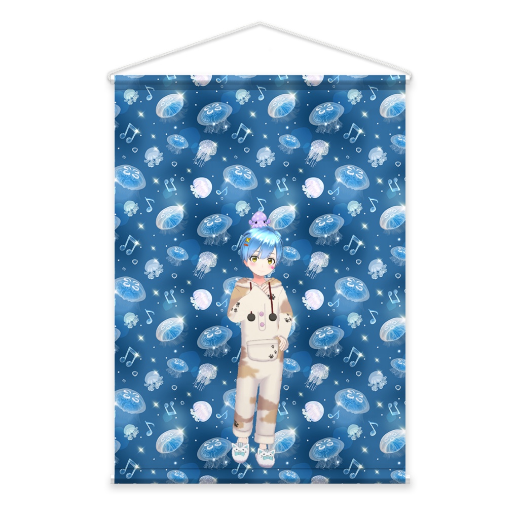 【かなくん】01月記念日-タペストリー-G0510