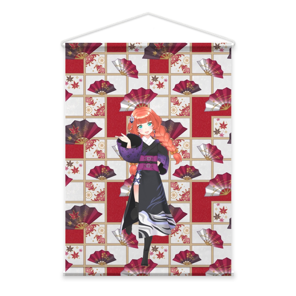 【かにぱん】01月記念日-タペストリー-G0028