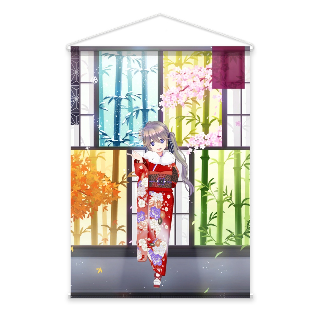 【かのん】01月記念日-タペストリー-G0735