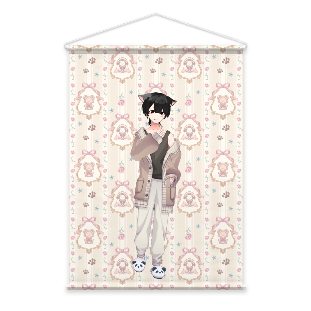 【きっぴ】01月記念日-タペストリー-G0520