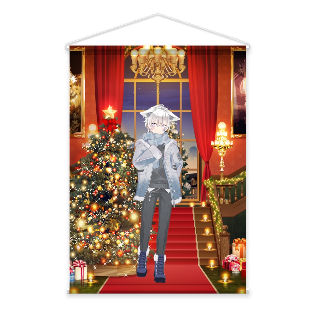 【きょん生誕グッズ】01月記念日-タペストリー-G0158