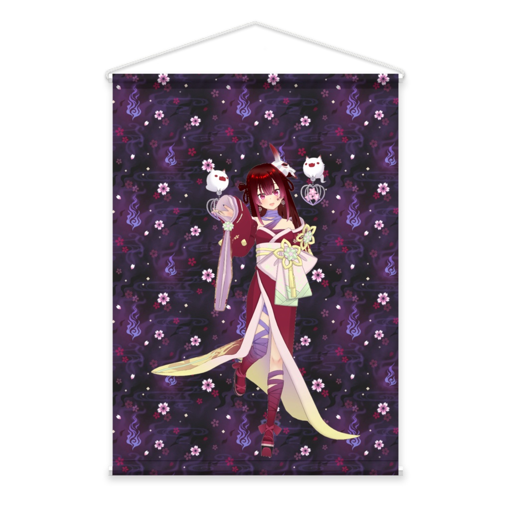 【きらこは】01月記念日-タペストリー-G0940